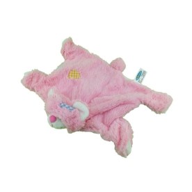 Pink Patch Bear Pillow Bed